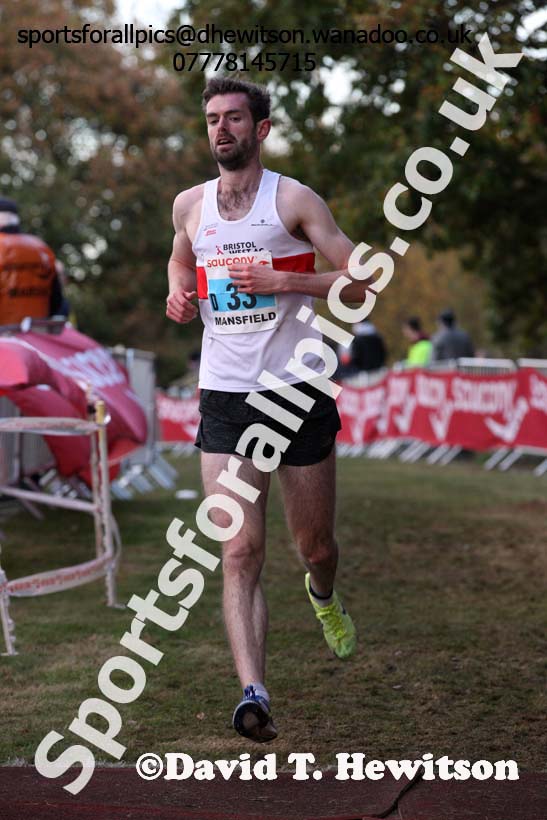 Senior men, 2016 National Cross Country Relays, Berry Hill Park, Mansfield. Photo: David T. Hewitson/Sports for All Pics